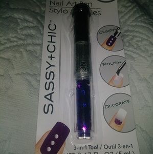 Purple and Silver Nail Polish!